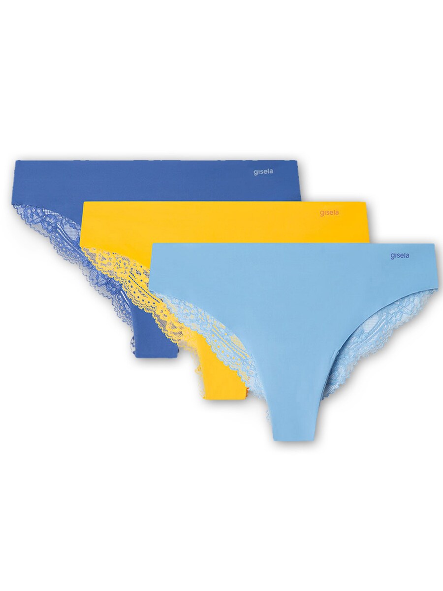 

Трусики Gisela 3, цвет Navy/Light blue/Yellow