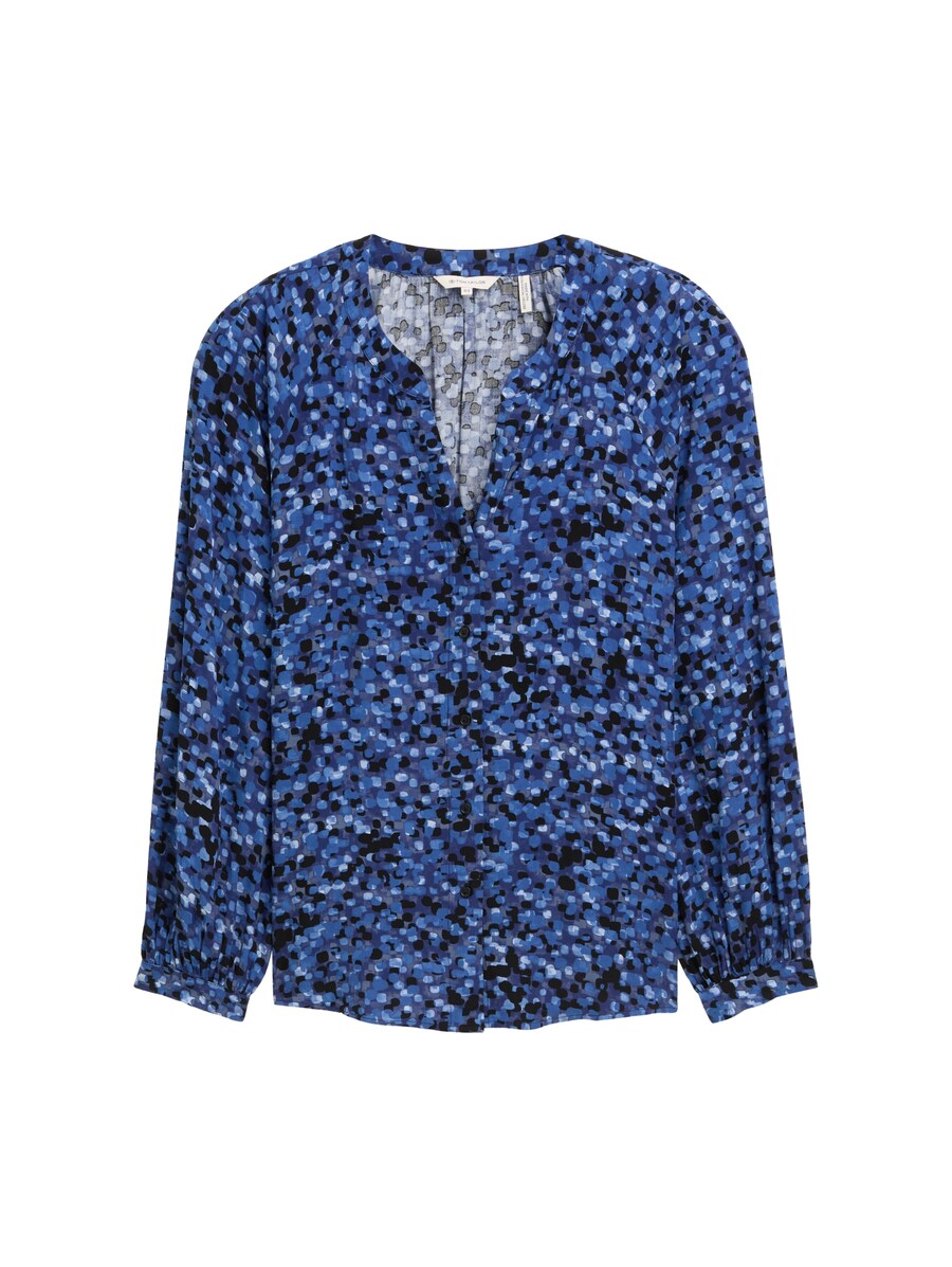 

Блузка Tom Tailor Women +, цвет Blue/Navy/Dusty blue
