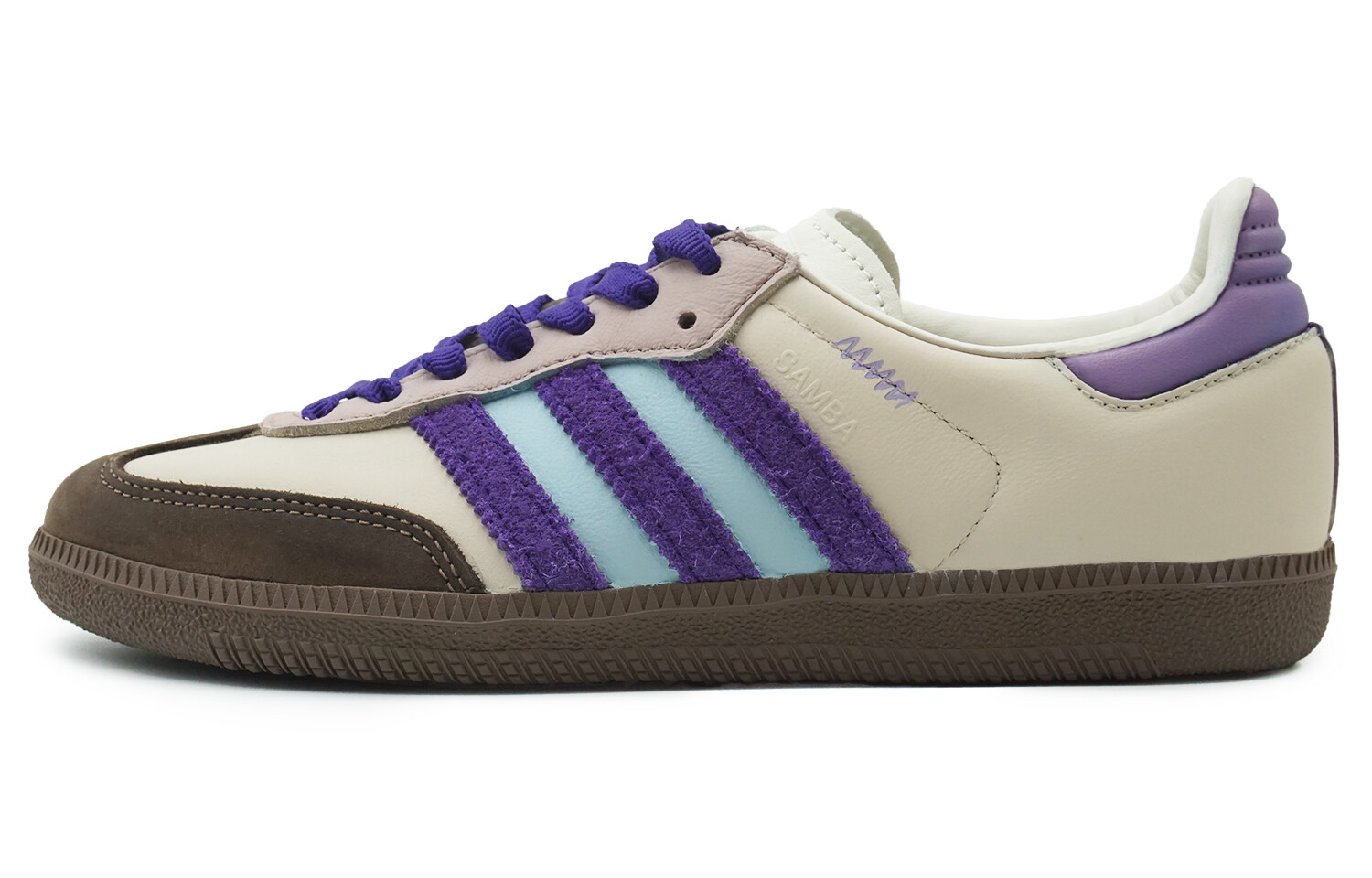 

Кроссовки adidas originals SAMBA OG Skateboarding Shoes Unisex Low-top Purple/Brown/White, фиолетовый
