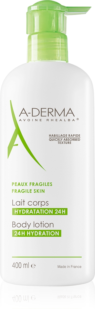 

Увлажняющий лосьон для тела Essentials 24-часовое увлажнение A-Derma, 400 мл