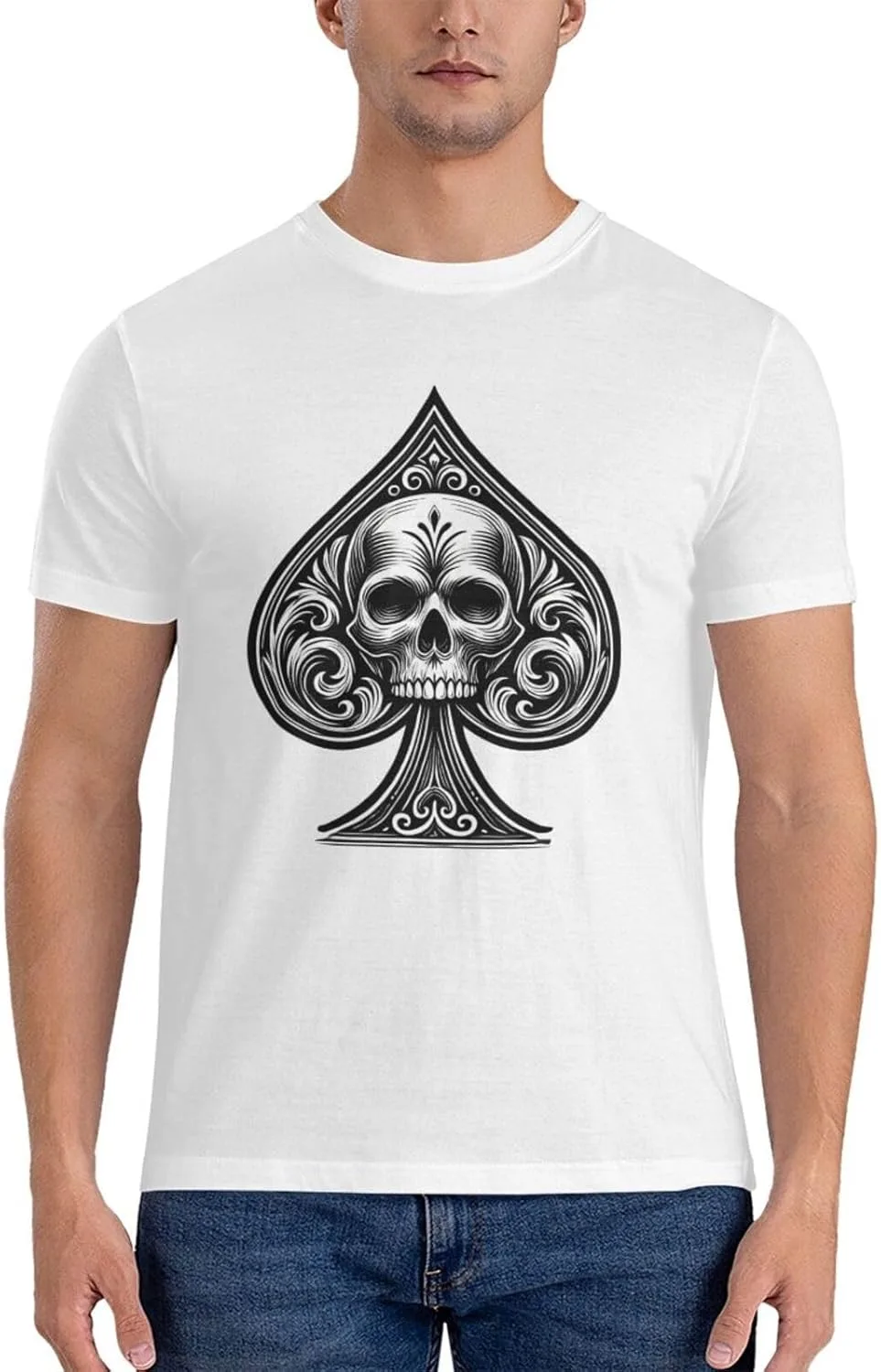 

Футболка Cotton Casual Poker Ace of Spades WXENAIEDK