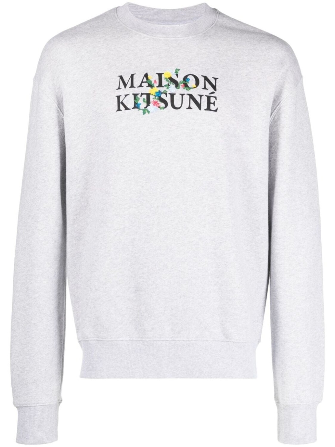 

Maison Kitsuné толстовка с логотипом, серый