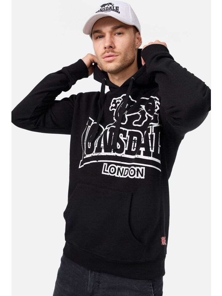 

Толстовка Lonsdale Hoodie, черный