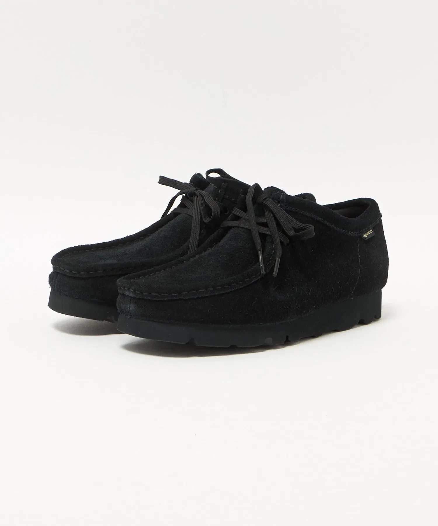 Мужские ботинки Clarks Originals Wallabee GTX черные — фото 2
