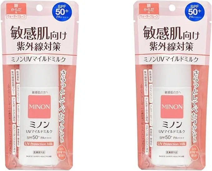 Солнцезащитное молочко Mino UV Mild Milk SPF50+ PA+++, 80 мл