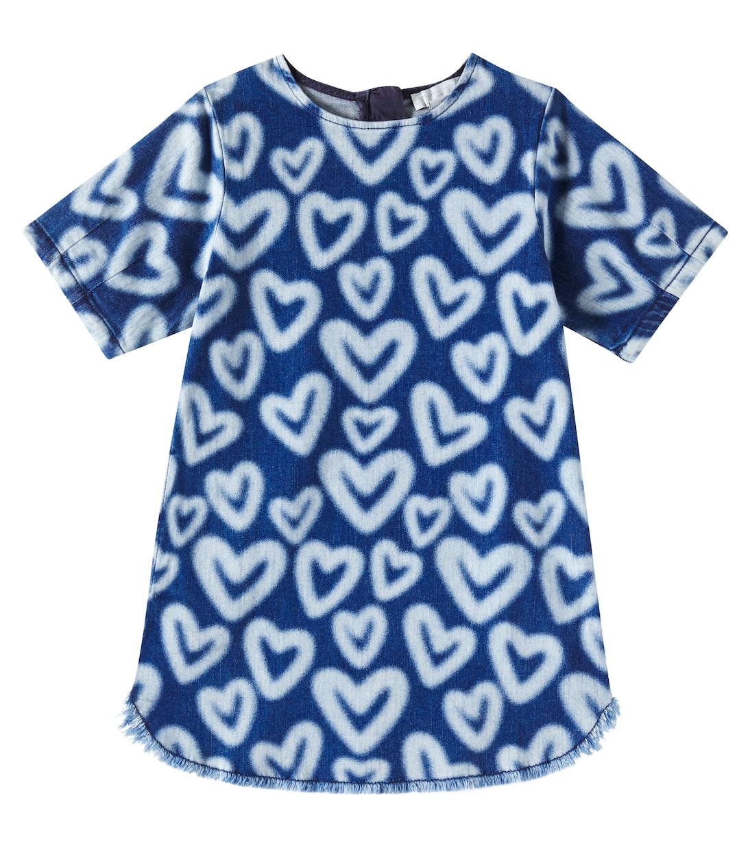 Джинсовое платье Stella McCartney Kids, Blue/White