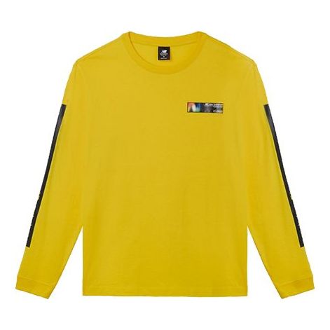 

Толстовка New Balance Crew-neck Casual All-match Sweater Pullover Men's Yellow, желтый