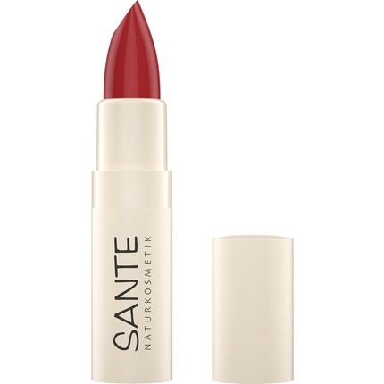 

Увлажняющая помада 06 Rose Blush Caring Lipstick Sante Naturkosmetik
