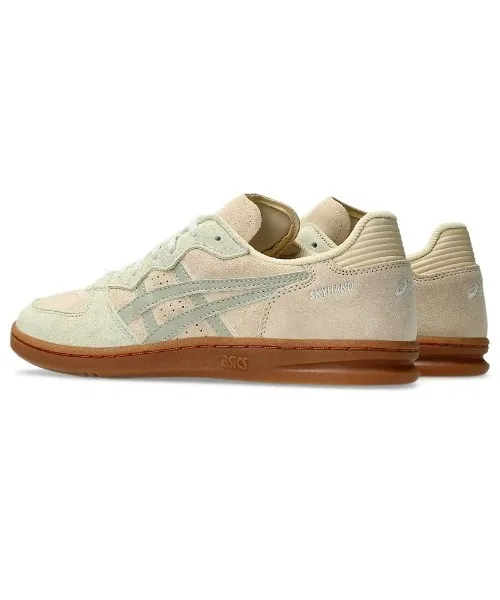 Мужские кроссовки ASICS SKYHAND OG из замши бежевые — фото 2