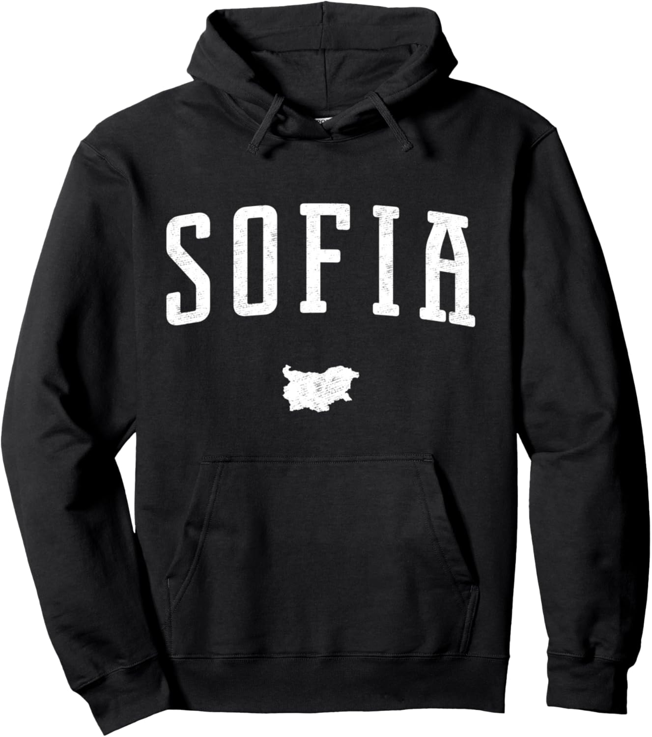 

София, Болгария, винтажная толстовка Sofia Apparel Co, черный