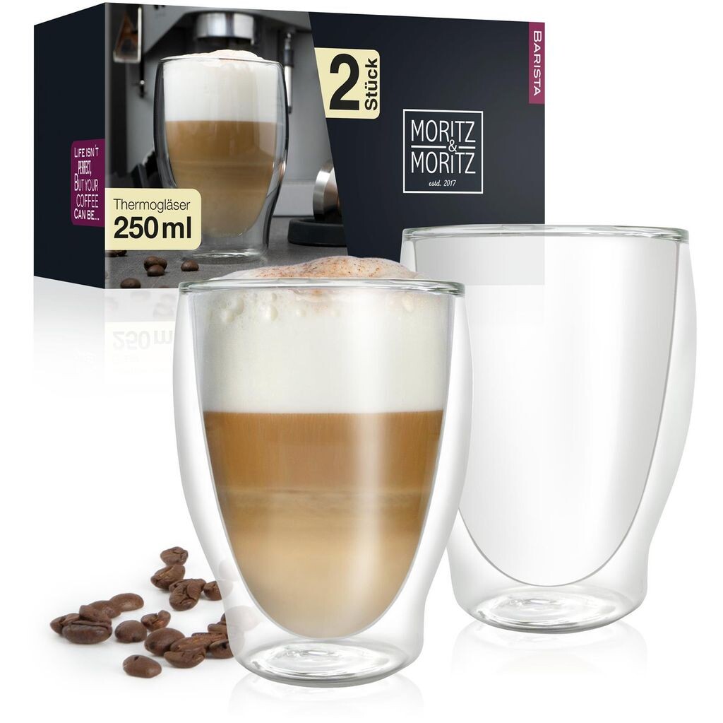 

Moritz & Moritz Barista Milano 2 термостакана с двойными стенками по 250 мл iLP