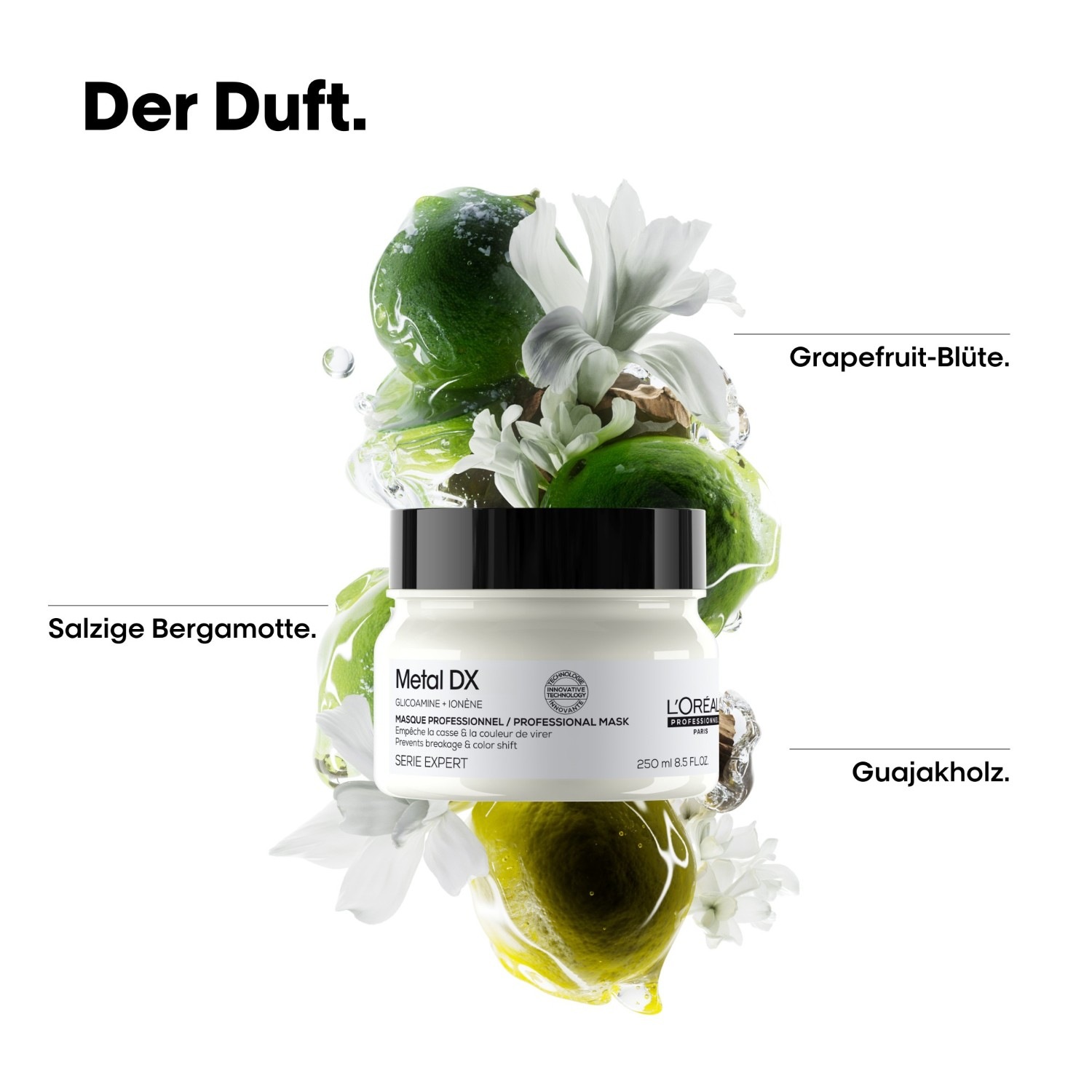 Маска для волос serie expert metal dx L Oreal Professionnel Paris, объем 250 мл — фото 2