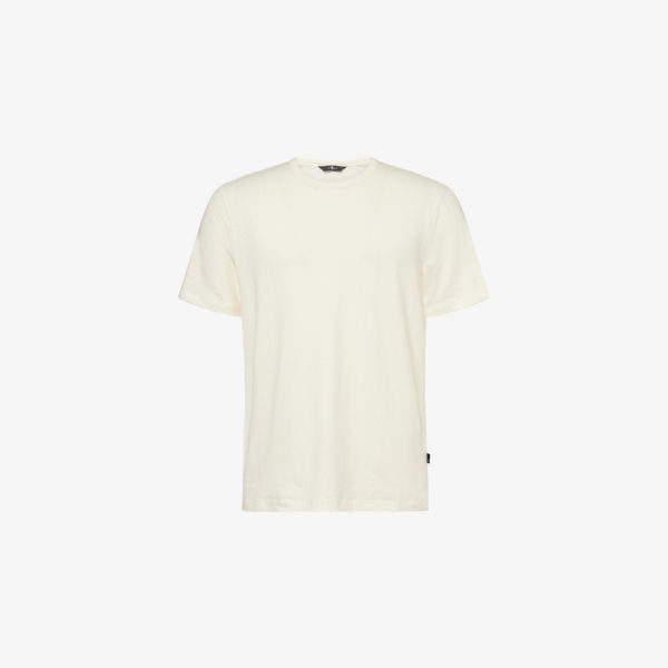 

Футболка Regular-Fit с круглым вырезом из стрейч-льна 7 For All Mankind, белый