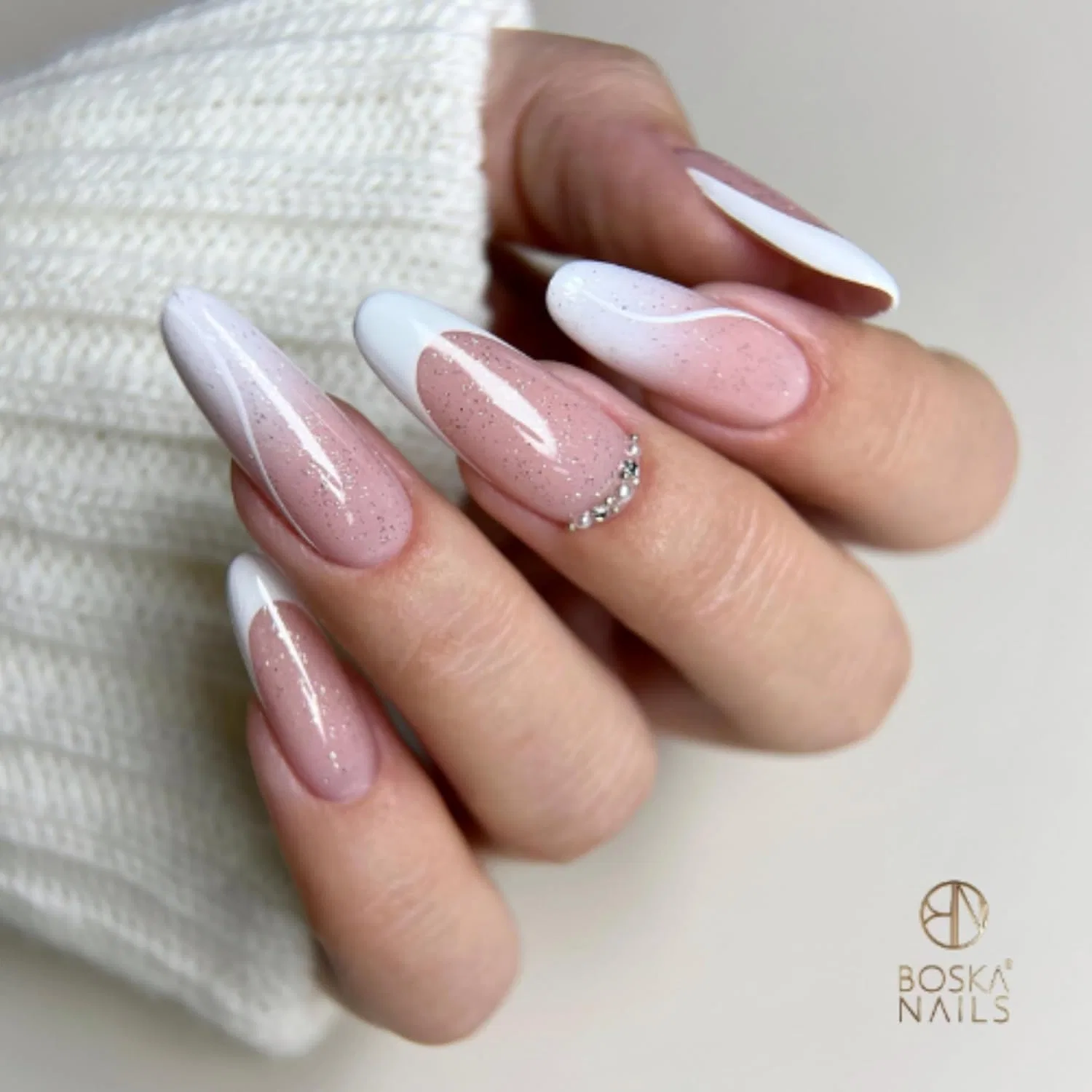 Гель-краска Picassini Paint Gel White, 5 мл Boska Nails, White — фото 3