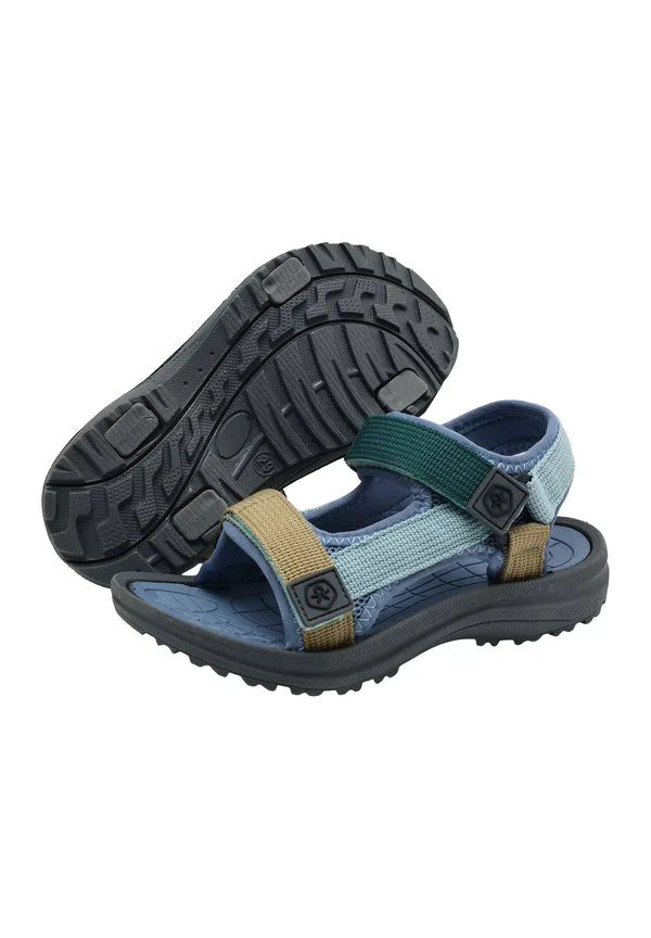 Сандалии для ходьбы с цветовыми блоками Color Kids, Coronet Blue — фото 3
