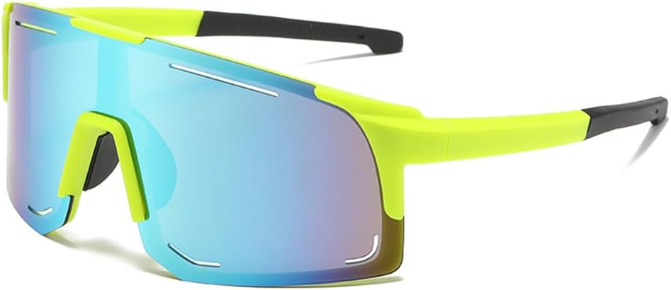 

Очки для верховой езды, велосолнцезащитные очки для мужчин и женщин, защита от ультрафиолета UV400, спортивные солнцезащитные очки для велосипеда, велосипедные очки, шоссейные очки Gogg KTUCN, Yellow Ice Blue