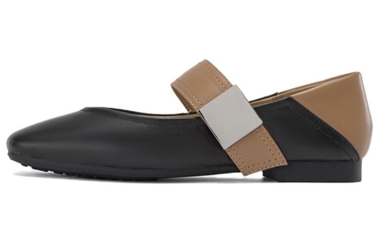 

Туфли женские повседневные Women's Casual Shoes Women's Black Brown Aokang