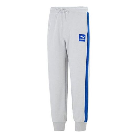 

Брюки emb blocking pants 'grey' Puma, серый