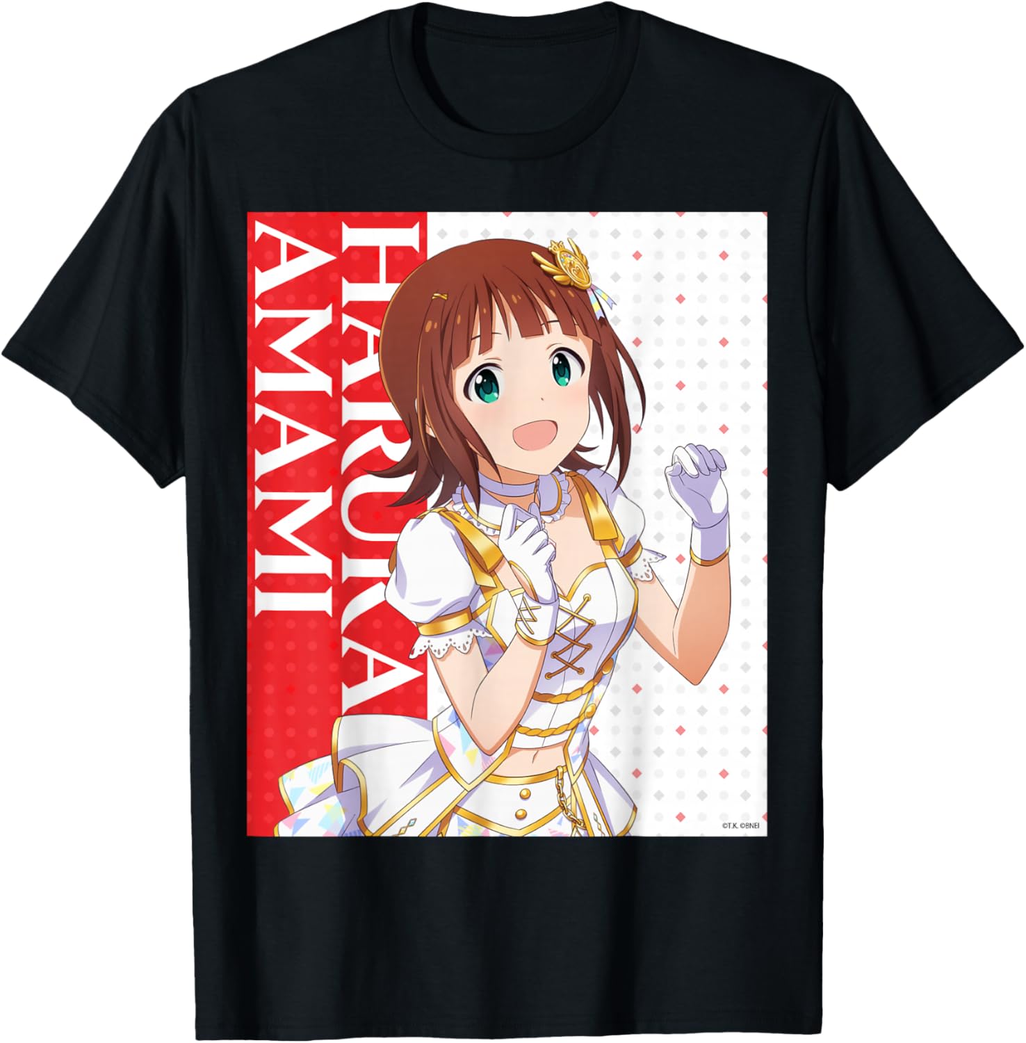 

Футболка iDOLM@STER STARLIT Season Haruka Tenkai Bandai Namco Entertainment Inc., черный