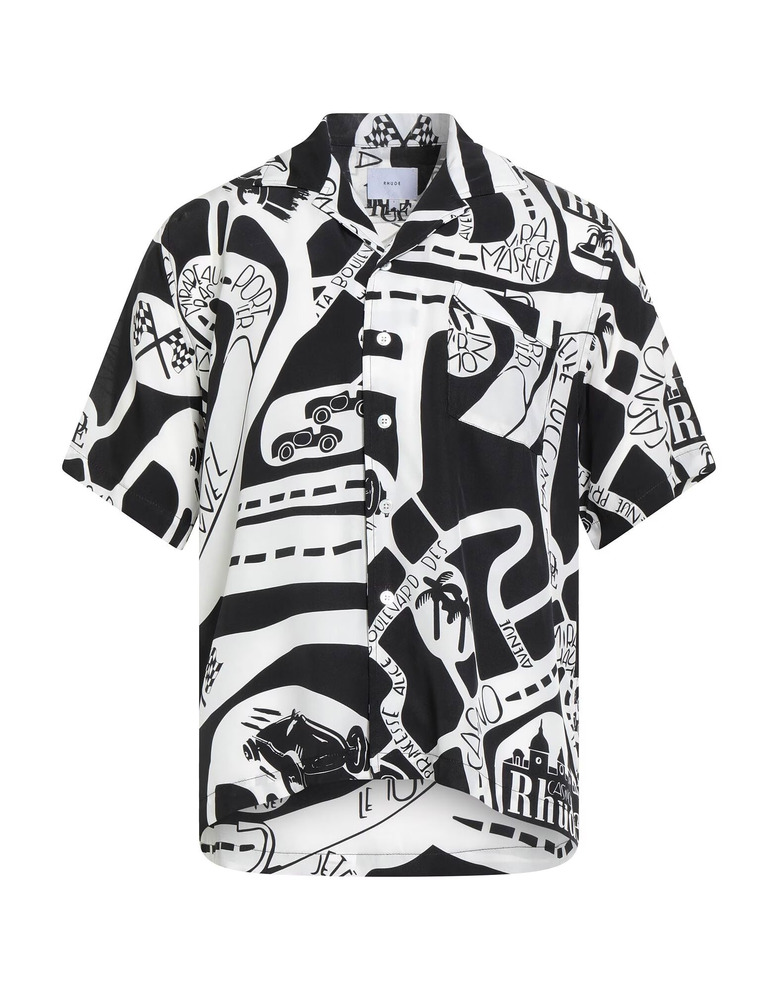 

Рубашка Rhude, черный