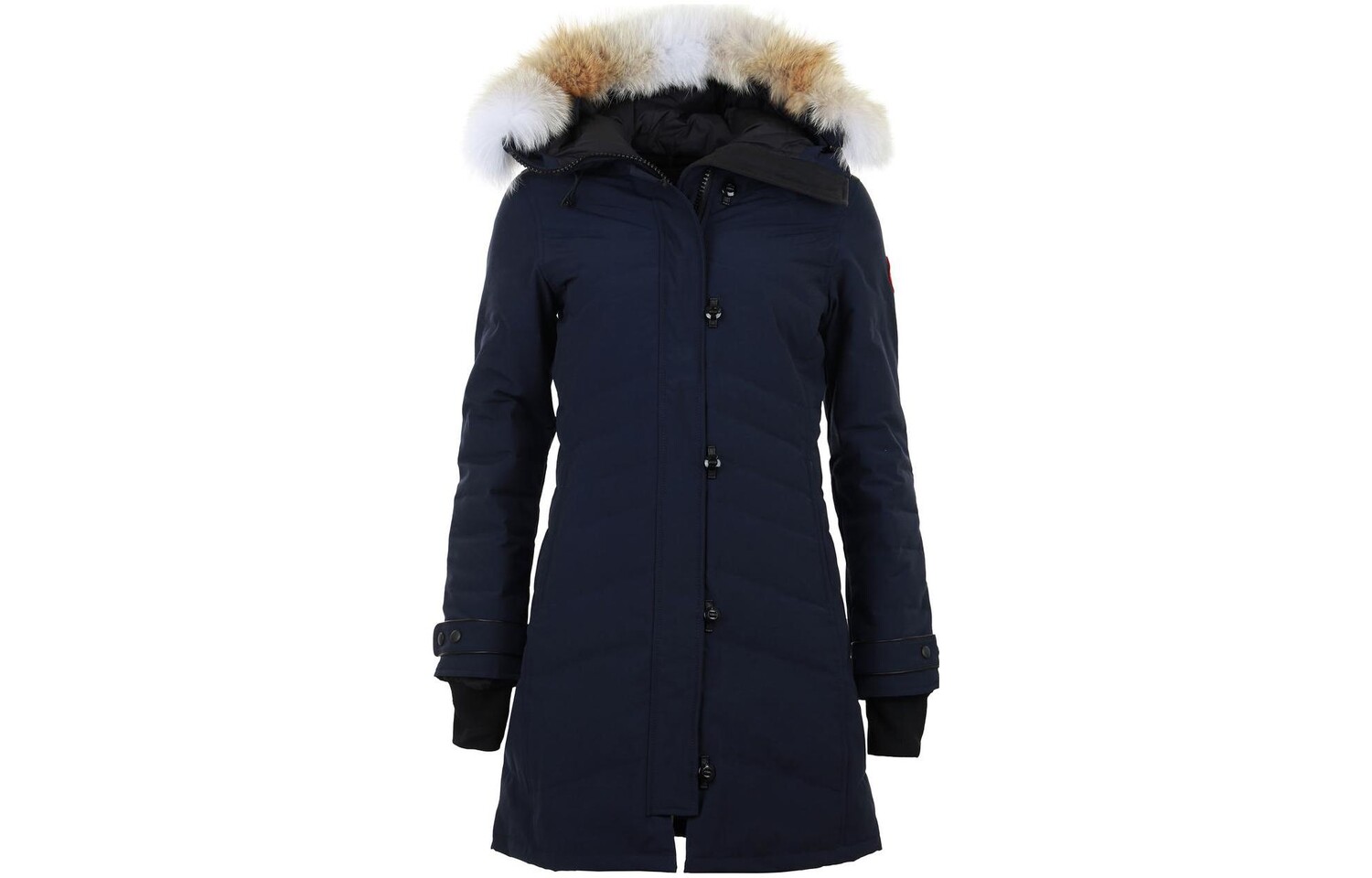 

Пуховик женский синий Canada Goose