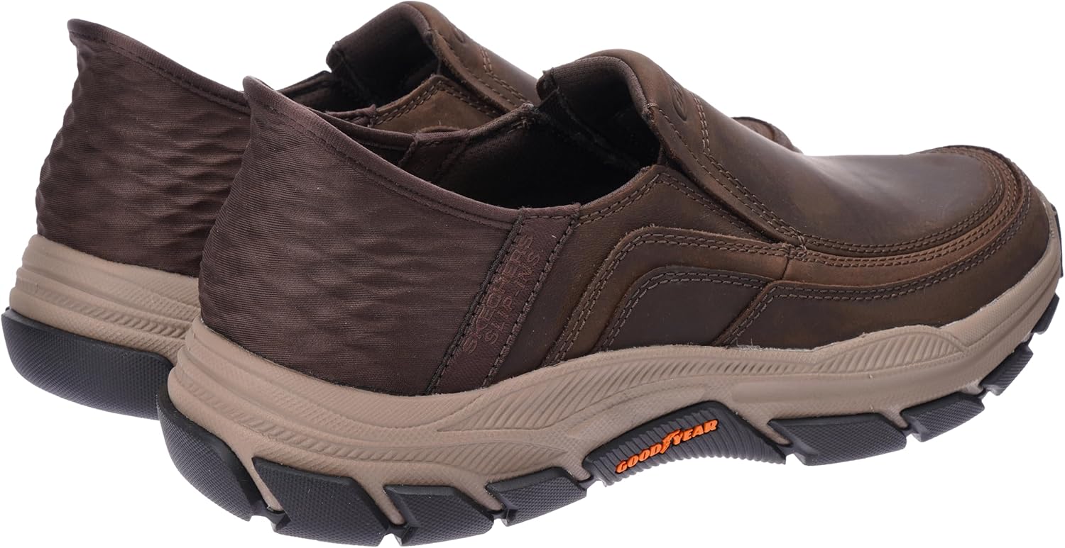 Мужские кроссовки Skechers USA Respected - Elgin 204810, Coc ( Cocoa ) — фото 2