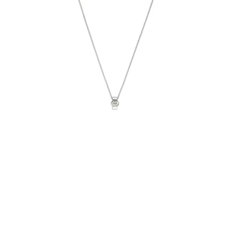 

Подвеска-медальон с замочком GUCCI, серебряный