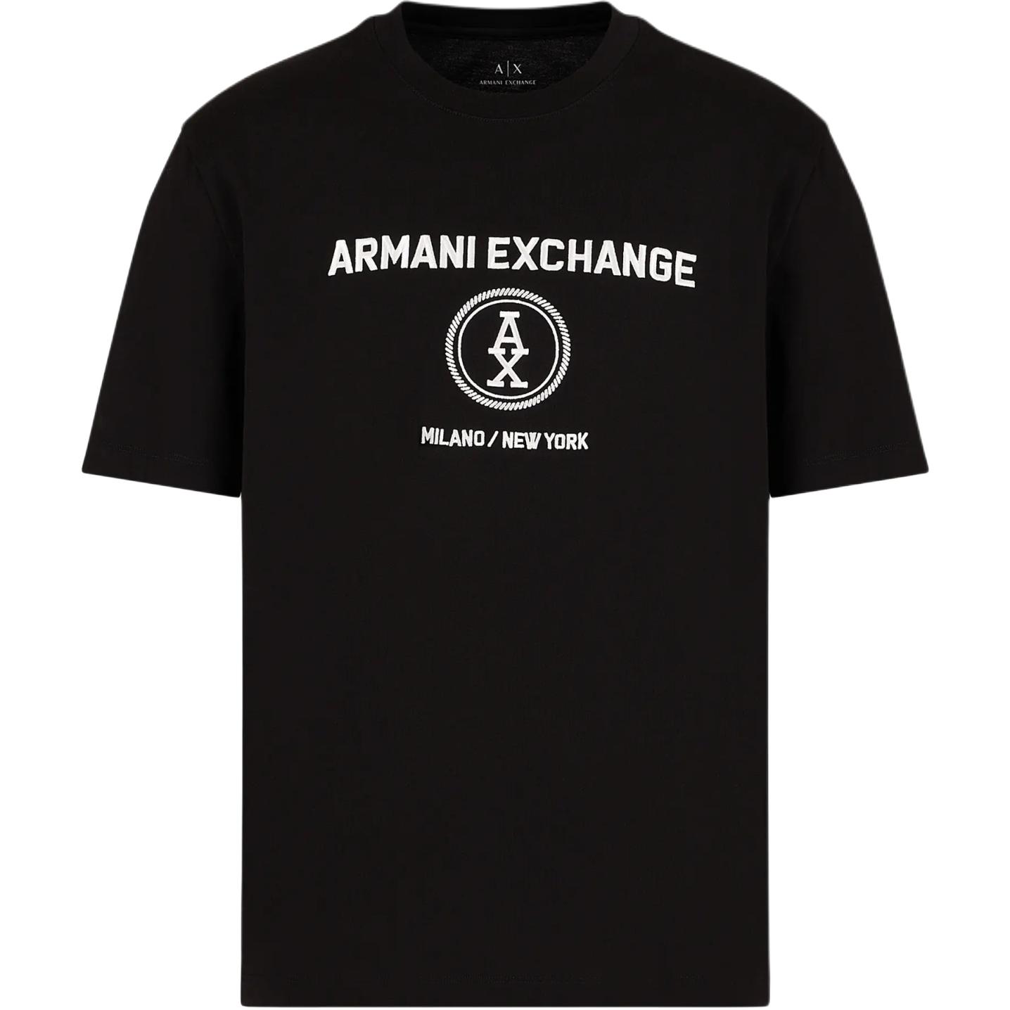

ARMANI EXCHANGE Футболка AE мужская черная, Черный, ARMANI EXCHANGE Футболка AE мужская черная