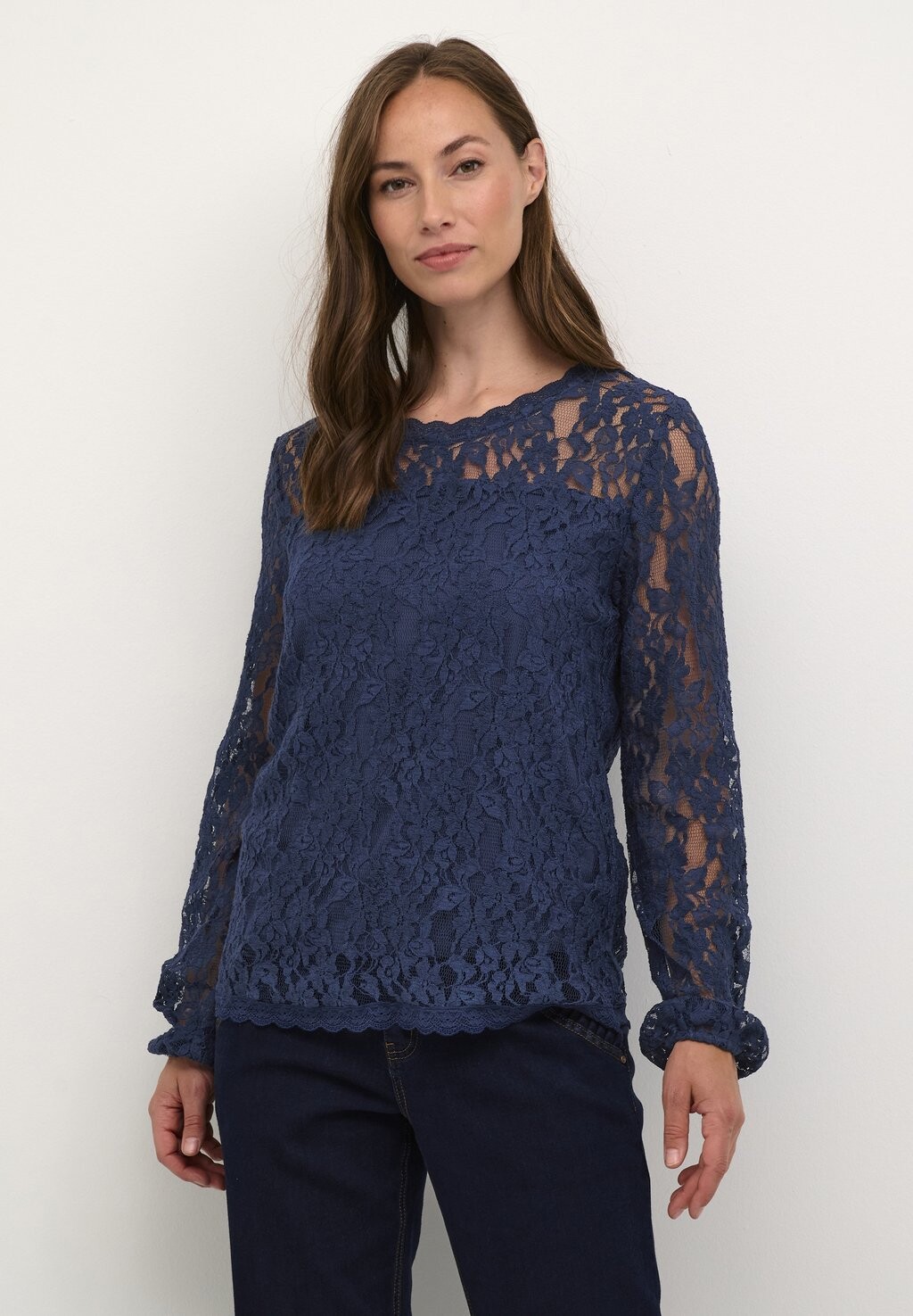 

Блузка Cream KIT LS, цвет dress blues