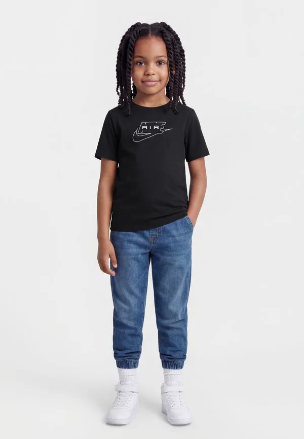Футболка унисекс с принтом tee air Nike Sportswear, Black/White
