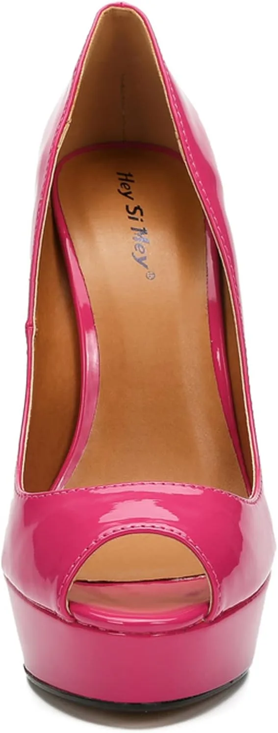Мужские туфли-лодочки на высоком каблуке с острым носком, ремешком на щиколотке, открытым носком и шпилькой, сексуальные, унисекс, женские, на высоком каблуке, без застежек, для вечеринок Muyey, розовый — фото 3