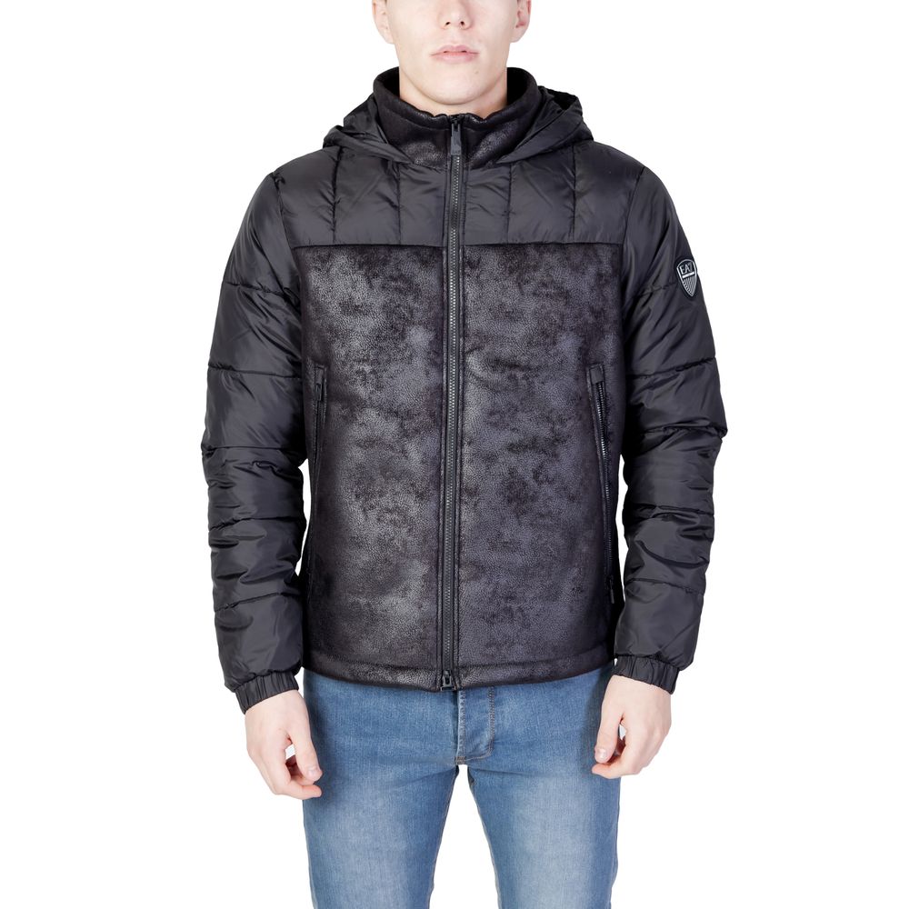 

Черная куртка из полиэстера Armani EA7 Emporio