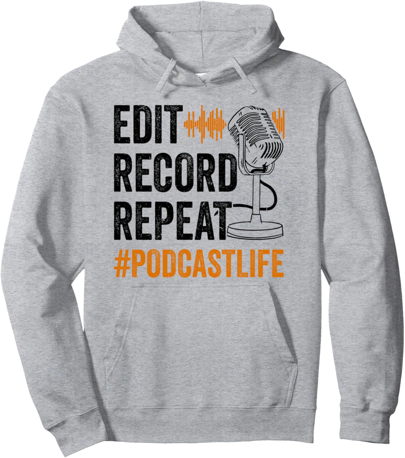 

Толстовка, Ведущий подкаста, слушатель подкаста, подкастер в толстовке Podcaster Podcast Podcasting Host, серый