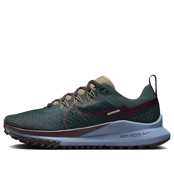 Кроссовки (WMNS) Nike Pegasus Trail 4 Trail-running Shoes 'Green Ashen Slate Night Maroon', цвет deep jungle/khaki/ashen slate/night maroon