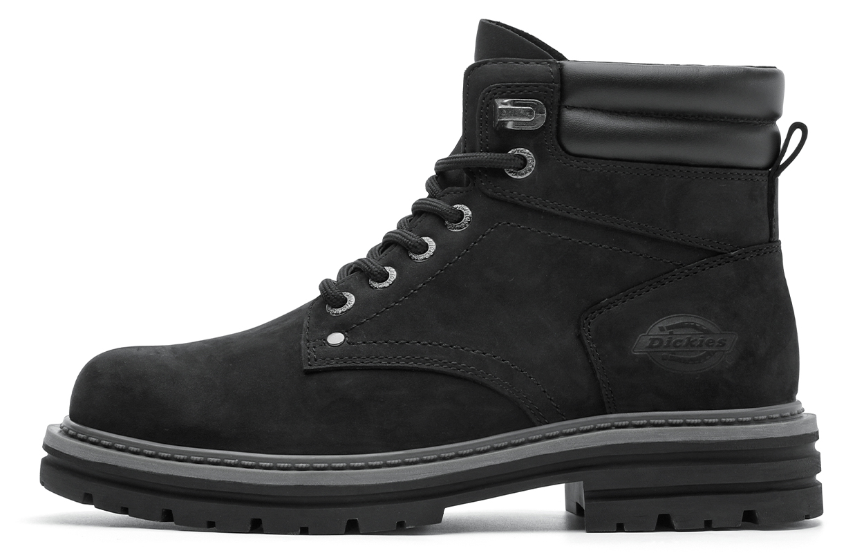 

Dickies Короткие мужские ботинки Martin до середины голени, черные