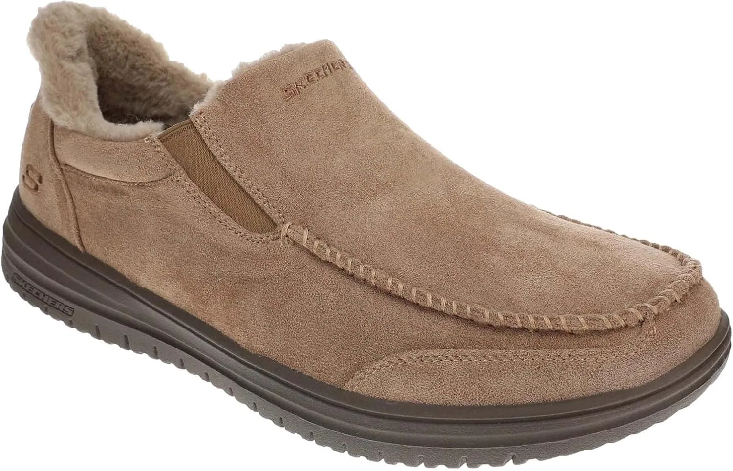 Мужские мокасины Skechers Murette Scofield, Light Brown