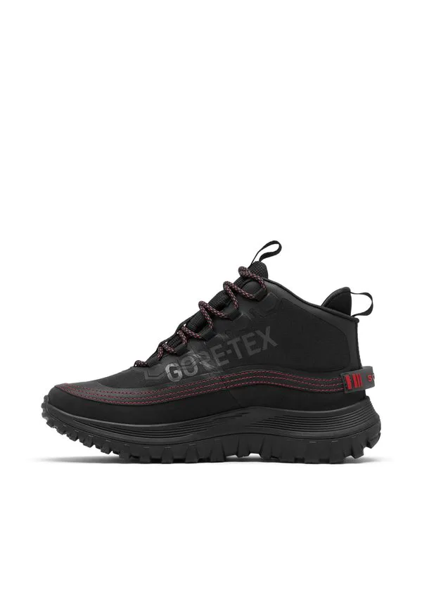 Ботинки callsign horizon mid gtx на шнуровке Sorel, Black/Bright Red — фото 2