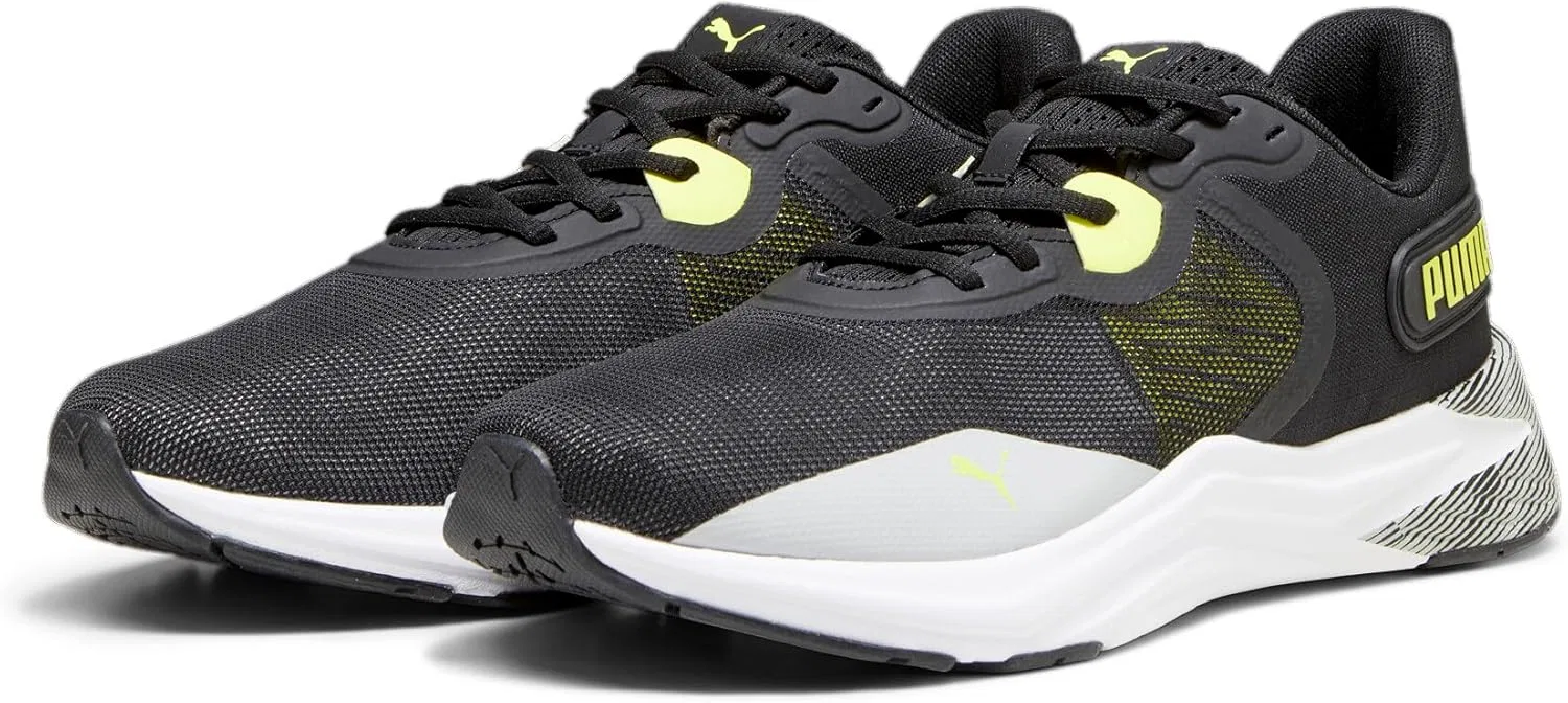 Кроссовки для бега по улицам PUMA Disperse Xt 3 унисекс, 2-Ash Gray Puma Black Yellow Burst Puma White — фото 4