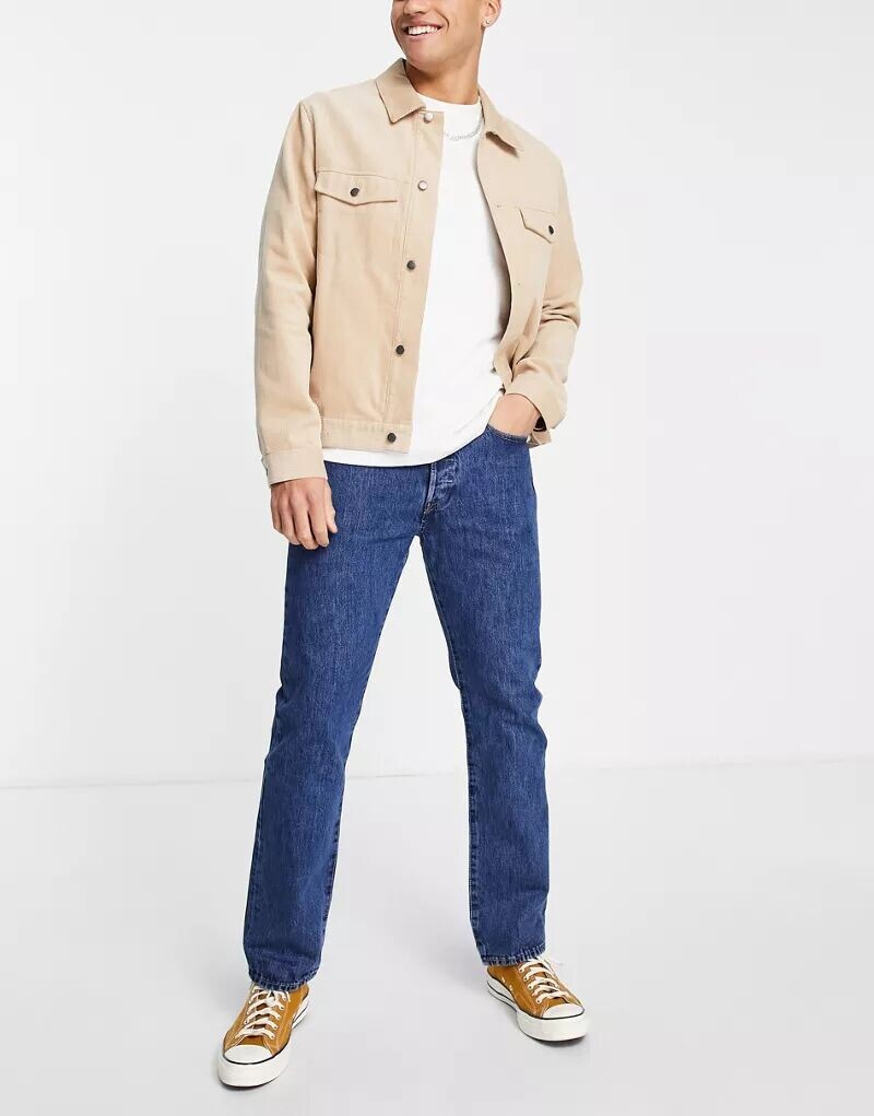 Синие зауженные джинсы Levi's Original 501