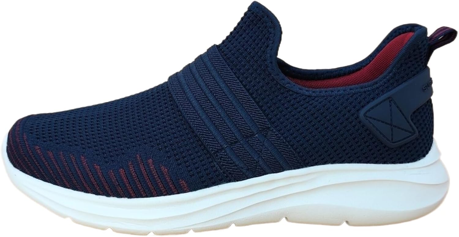 

Мужские модные кроссовки, слипоны, легкие дышащие спортивные туфли Super Striker, темно-синий