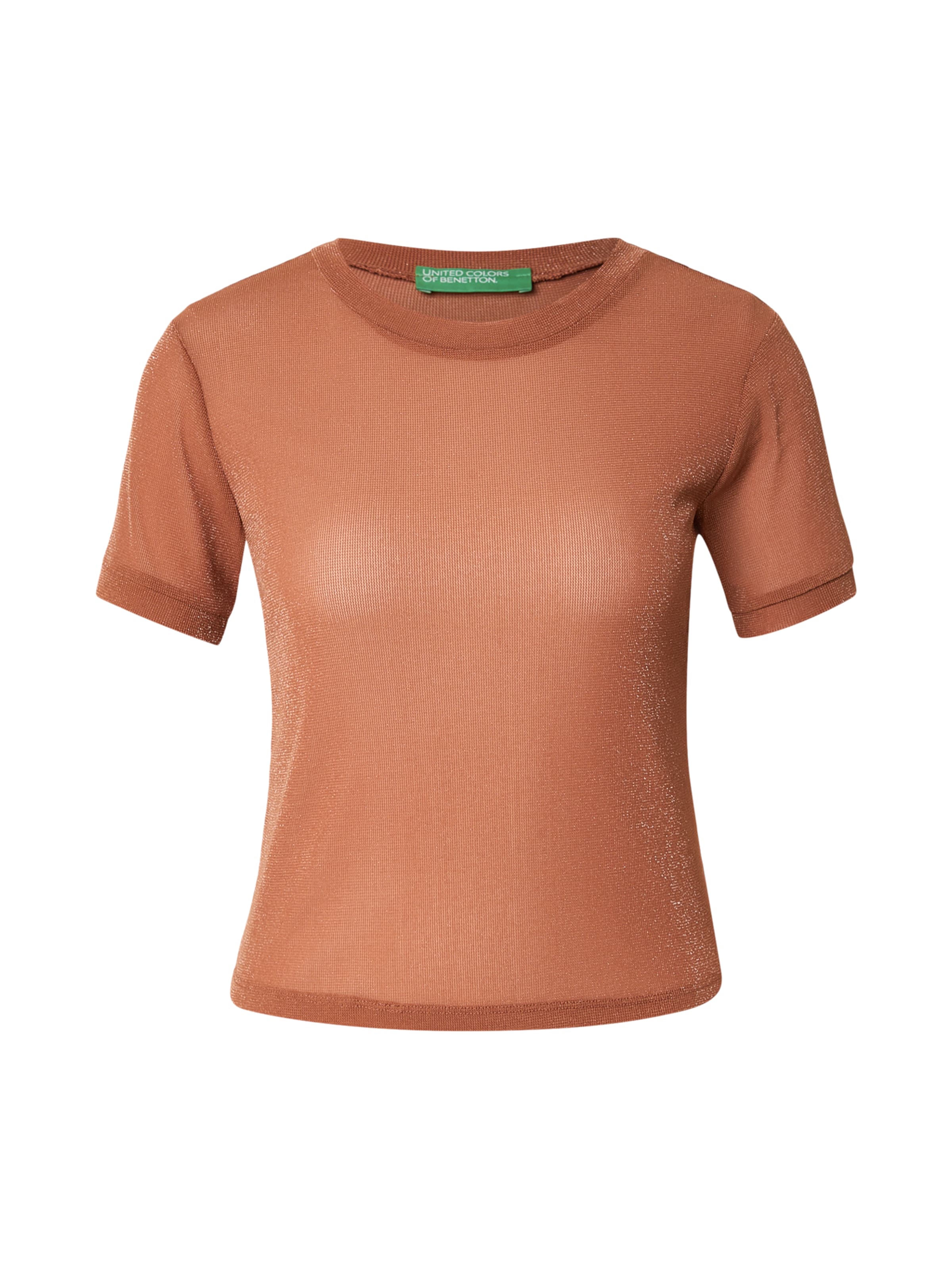 

UNITED COLORS OF BENETTON Футболка в каштаново-коричневом цвете