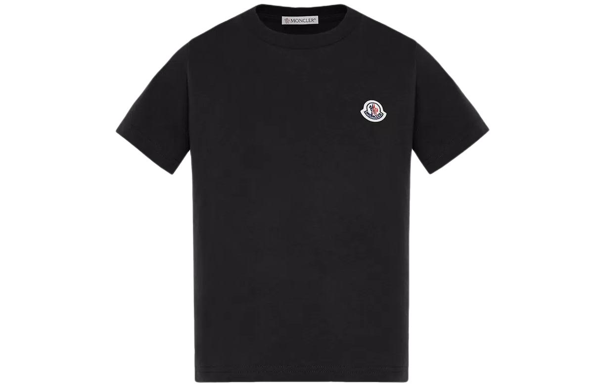

Детская футболка Moncler, черный