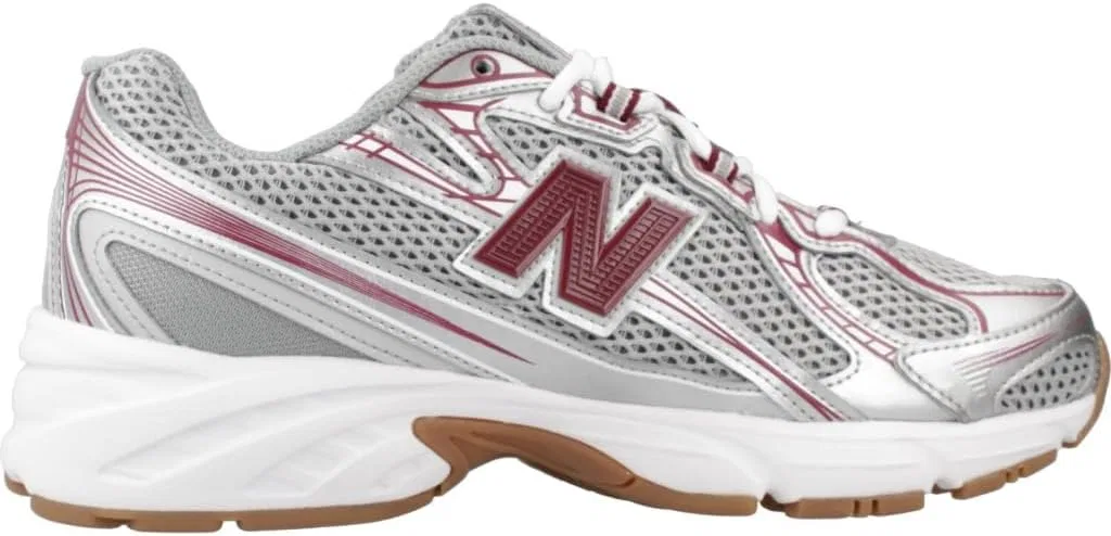 Мужские кроссовки New Balance 740 (Monarch Burgundy/Slate Grey) — фото 4