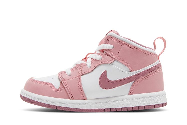 Кроссовки Air Jordan Air Jordan 1 Mid TD 'Valentine's Day 2023', розовый — фото 4