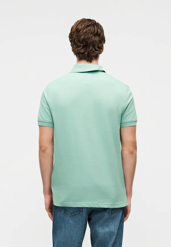 Рубашка-Поло из пике стандартного кроя 1985 года Tommy Hilfiger, Crushed Mint — фото 3
