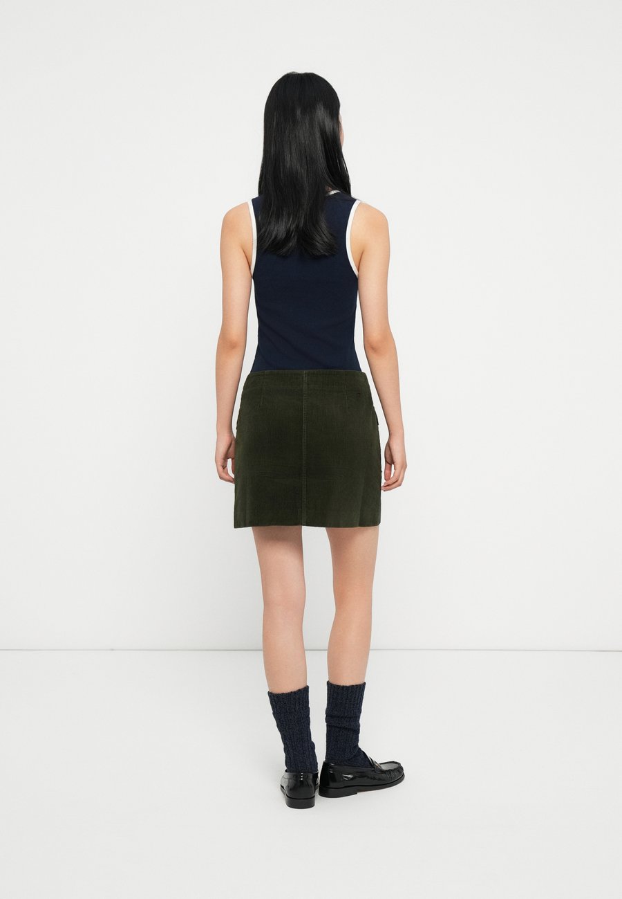 Юбка Tommy Hilfiger Mini skirt, Green/Khaki — фото 3