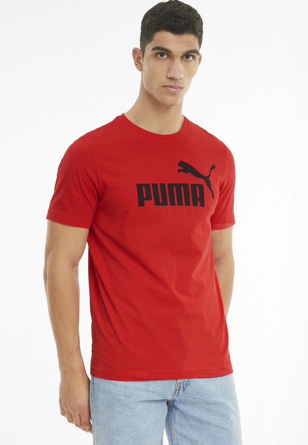 

Футболка с принтом LOGO TEE Puma, цвет high risk red