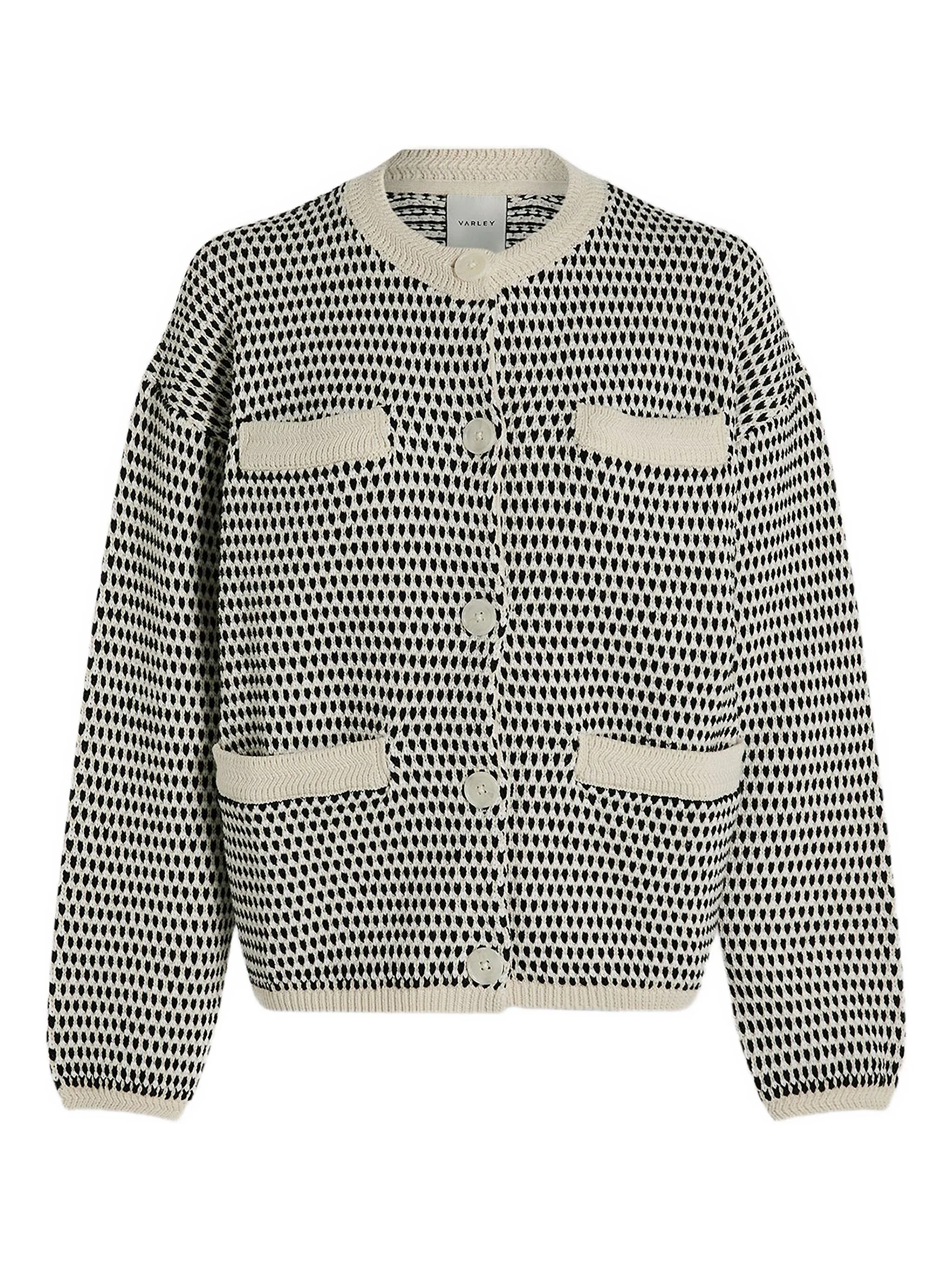 

Кардиган на пуговицах Varley, черный