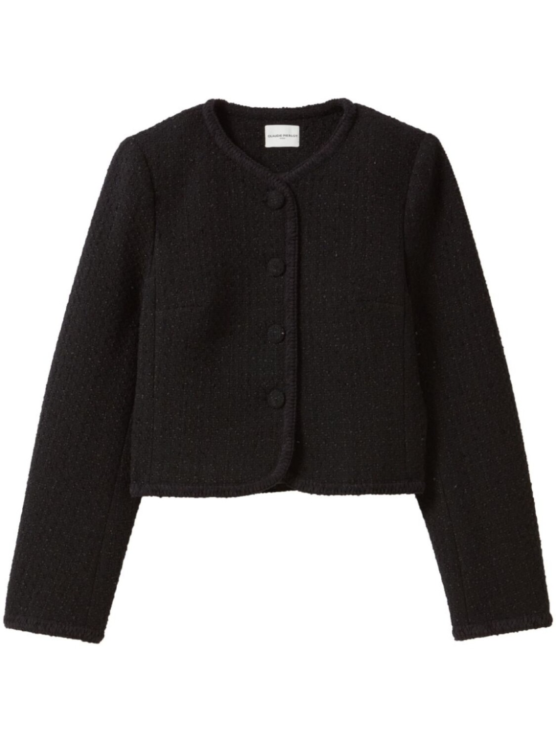 

Твидовый пиджак Claudie Pierlot, черный