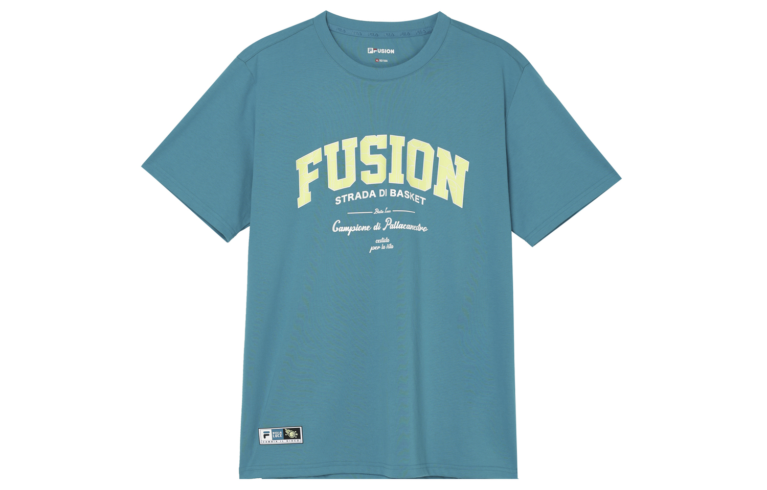 

Футболка мужская фиолетово-голубая FILA FUSION